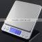 Brushed Stainless Steel Digital Balance Jewelry Scale 0.1g