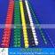 Colorful 19 21 Rings Plastic Comb Binding Spines Menu Book Binding Used Wire O Binding