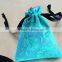 Good at price control contrast color lace medium drawstring gift bags
