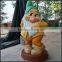 Custom cartoon character Mermaid theme park city landscape FRP resin sculpture