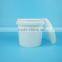 Round 2 Liters Plastic Washing Powder Barrels With Lid, 100% PP Material Plastic Security Seal Printed Paint Bucket