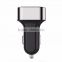 Hot sale 5.2A Three USB Car Charger for Samsung galaxy ,tablets PDA with Aluminum alloy shell