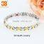Titanium Germanium Magnetic Bracelet,gold chain
