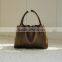 China Supplier Europe Style Custom Design Blue Women Hand Bag Leather Handbag