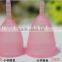 Feminine Hygiene Product Menstrual Cup Medical Silicone in Medical Grade with Small & Large size