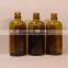 100ml amber glass boston shape Essential oil bottles with Explosion-proof bottle caps