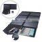 protable high quality solar panel 36w folding solar charger for mobile phone