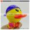 Kids play shooting water cartoon duck for baby bath