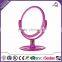 Plastic Fashion Double Mirror Portable