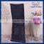 CH004D Discount cheap wedding metalic dark navy blue sequin chair cap