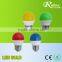 colour mini bulb140 degree glass led bulb e27 1W 2W 3W led colour mini bulb