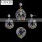 Wedding Favor 925 Silver Crystal Jewelry Set Online Shopping Products China TZ-0211