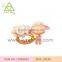 lovely plush baby rattles according to iso9001