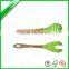 wooden spoon & fork bamboo with endible silicone