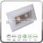 Retrofit gimbal shop lighting fixture 40w led downlight square with clear or frosted glass