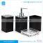 Tooth Brush, Set or Separate of Tumbler Lotion Dispenser Soap Dish Acrylic Bathroom Accessory