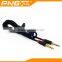 2016 hot selling colorful braided usb aux cable 3.5mm for car aux cable