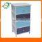 Antique Style Colorful Drawers Small Side Cabinets