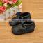 New gold pink blue soft PU Leather Baby Moccasins soft bottom child freshly picked First Walkers fringe toddler shoes girls boys
