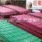 Lightweight construction materials decking corrugated glazed tiles