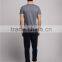 OEM design your own solid assorted color cheap plain blank custom men's t-shirt