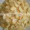 Yellowish Garlic Flakes without/with the Root From the Professional Factory