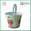 Halloween tin bucket with lid