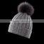 2016 Hot new products colorful stylish knitted custom beanie hat
