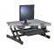 Fashion and portable design height adjustable folding stand up laptop desk