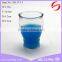 high sale quantity high quality clear glass copper candle jar