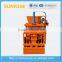 Hydraulic press machine SR1-10 interlocking brick machine in Malaysia