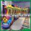 children electric train pleasure park games rides