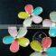 18mm Mix Color Flower Cabochon Setting Pendant Charm DIY Supplies Findings 1800147