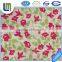 High quality stretch twill bed sheet fabric with flower print