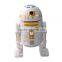 Cute robot cartoon led light mini bluetooth speaker with fm radio made in china