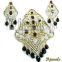 Diamond Garnet Pendant Sets, Diamond Gold Pendant Sets, Bridal Jewelry