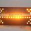Black background aluminum traffic LED arrow board road safety signs for construction