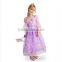 Wholesale high quality children purple sofia princess dress factory for girls' dress new style children fancy dress