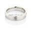 Silver Wedding Ring for Womens, 925 Sterling Silver Ring, Silver Stainless Steel Wedding Bands Womens Wedding Rings