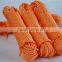 Orange 5mm pp twisted rope supplier