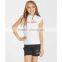 GIRL'S REGULAR FIT UV50+ NYLON LYCRA CAPRIC RASH GUARD/ SPANDEX SPORTSWEAR