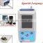 Spanish Language 24 Hours Ambulatory Blood Pressure Monitor Holter ABPM BP Monitor