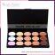 15 colors Cream Palette Color Cosmetic Concealer