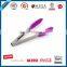 Custom design colorful stainless steel BBQ tongs