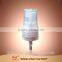 Latest new model superior quality mist sprayer aluminum 28/410,pp material mist sprayer ,white mist perfume sprayer 