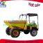 earthing moving machine articulated hydraulic mini dumper truck