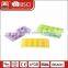 Wholesale fancy unbreakable large Shaped personalized custom plastic silicone ice cube tray With Lid whale shape