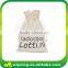 Personalized Organic Cotton Calico Bag