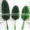 mini green plastic artificial palm leaves