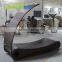 outdoor furniture PE rattan sun lounger